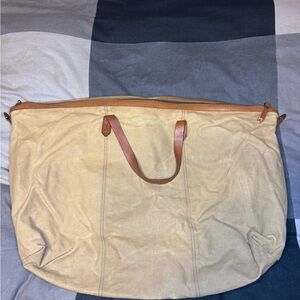 Madewell Large Canvas Bag